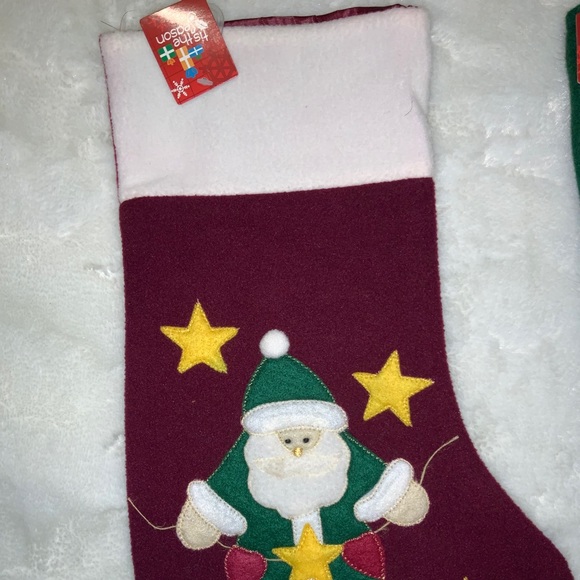 4/$16 - 19” PLUSH CHRISTMAS STOCKING - Picture 3 of 8